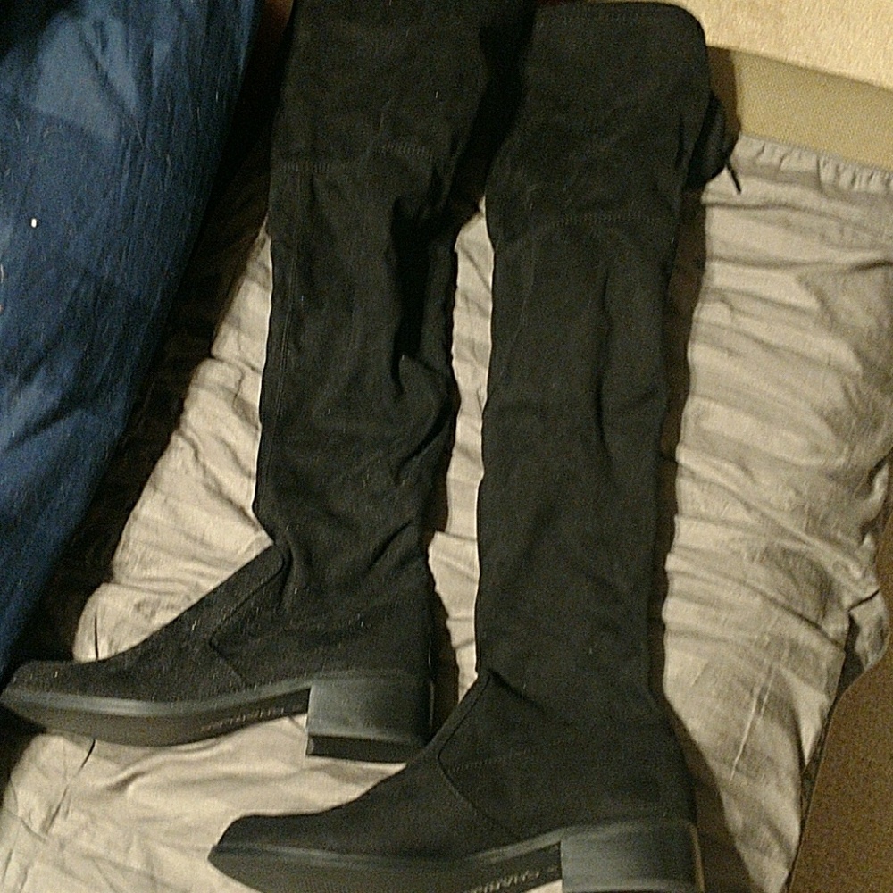 Knee high boots